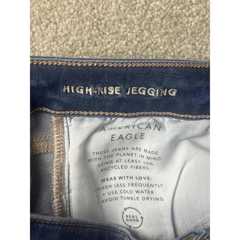 American Eagle High-Rise Jegging Size 6 - Picture 4 of 8